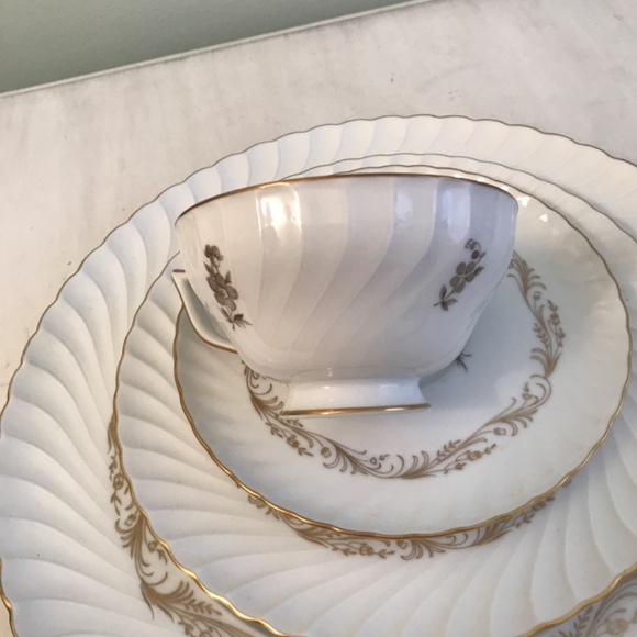 Vintage Royal Tettau bone china 4 pieces - Picture 3 of 8